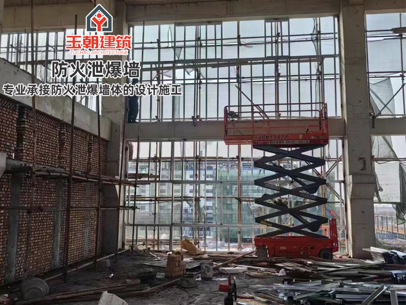 潍坊泄爆墙特点